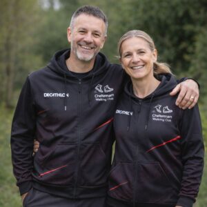 Unisex Black Zipper Hoodie - Walkers