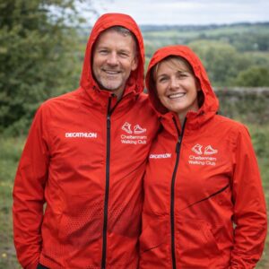 Unisex Red Rain Jacket - Walkers