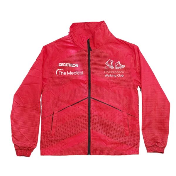 Unisex Red Track Jacket - Walkers