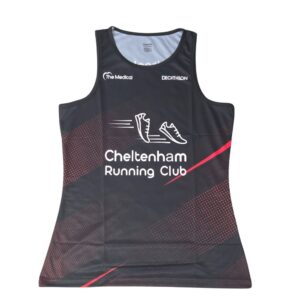 Womens Black Training Vest
