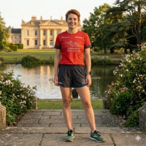 Women's Red Running T-Shirt